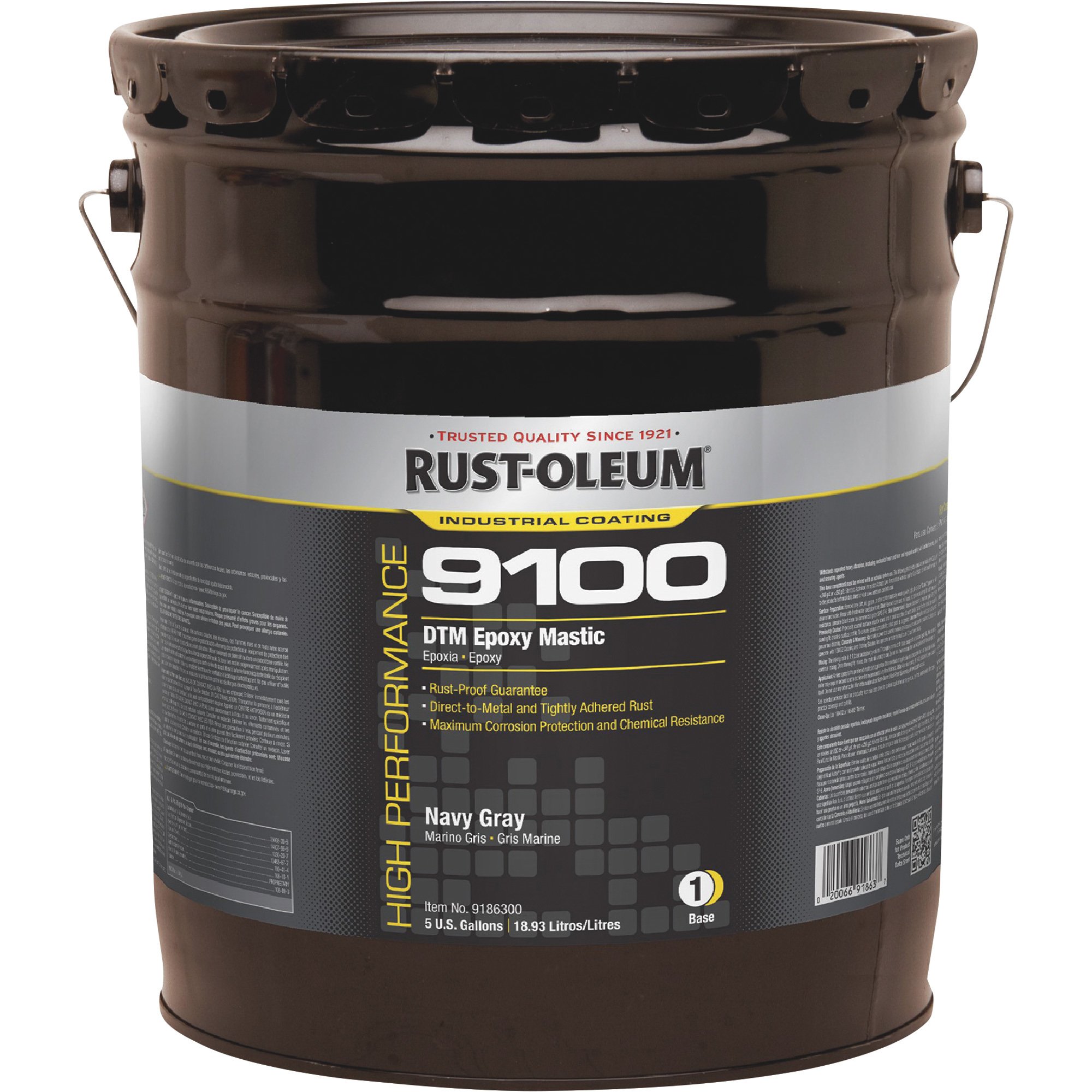 Rust-Oleum 9100 All-purpose Epoxy — Navy Gray